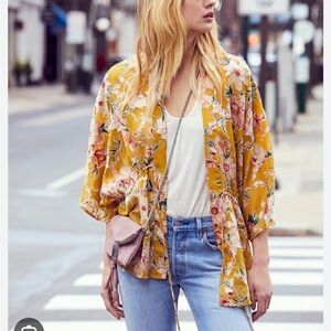 Free people burnout kimono